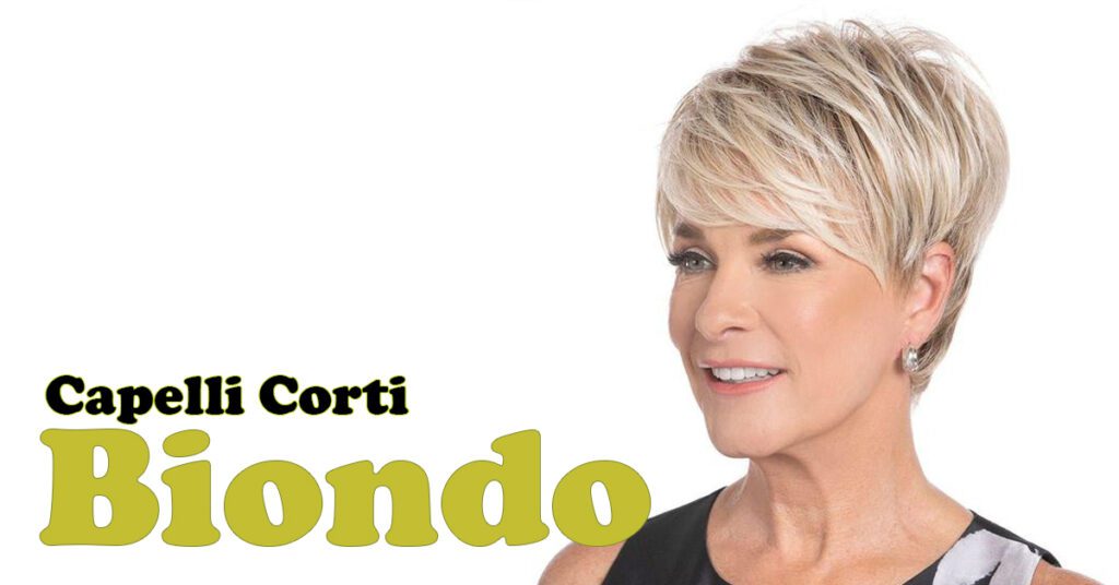 Capelli Corti Biondi: Eleganza e Versatilità